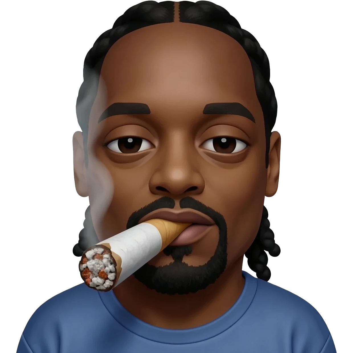 snoop dogg smoking big joint emoji