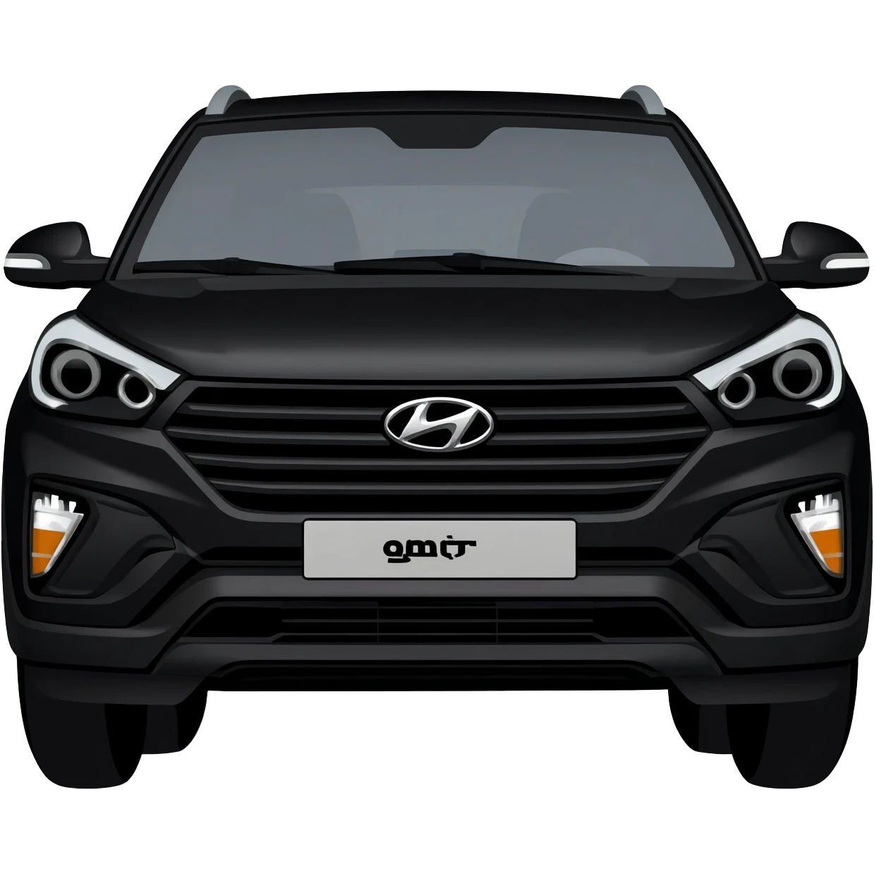 Hyundai creta knight limited edition  black colour emoji