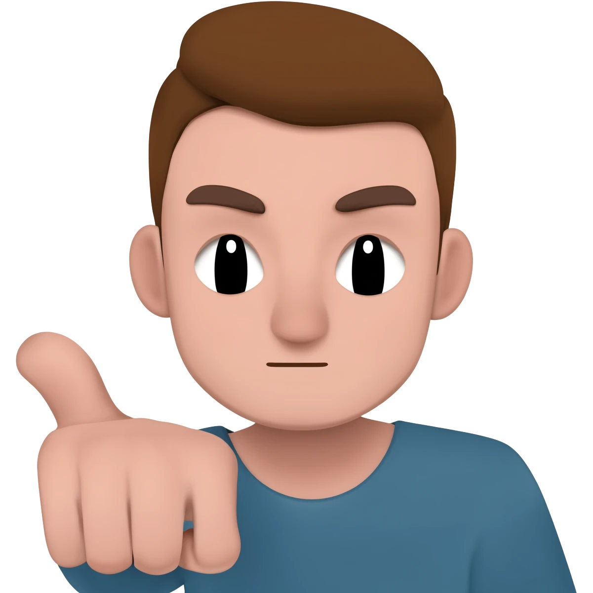 Bend your thumb emoji