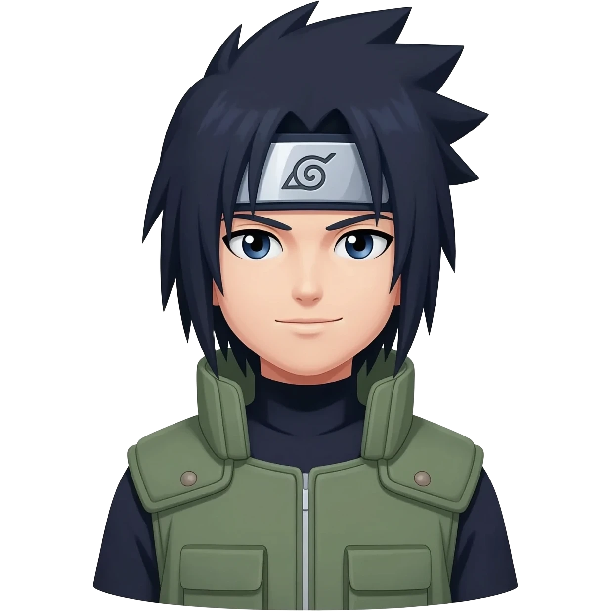 Itachi from naruto  i want the skonoha emoji