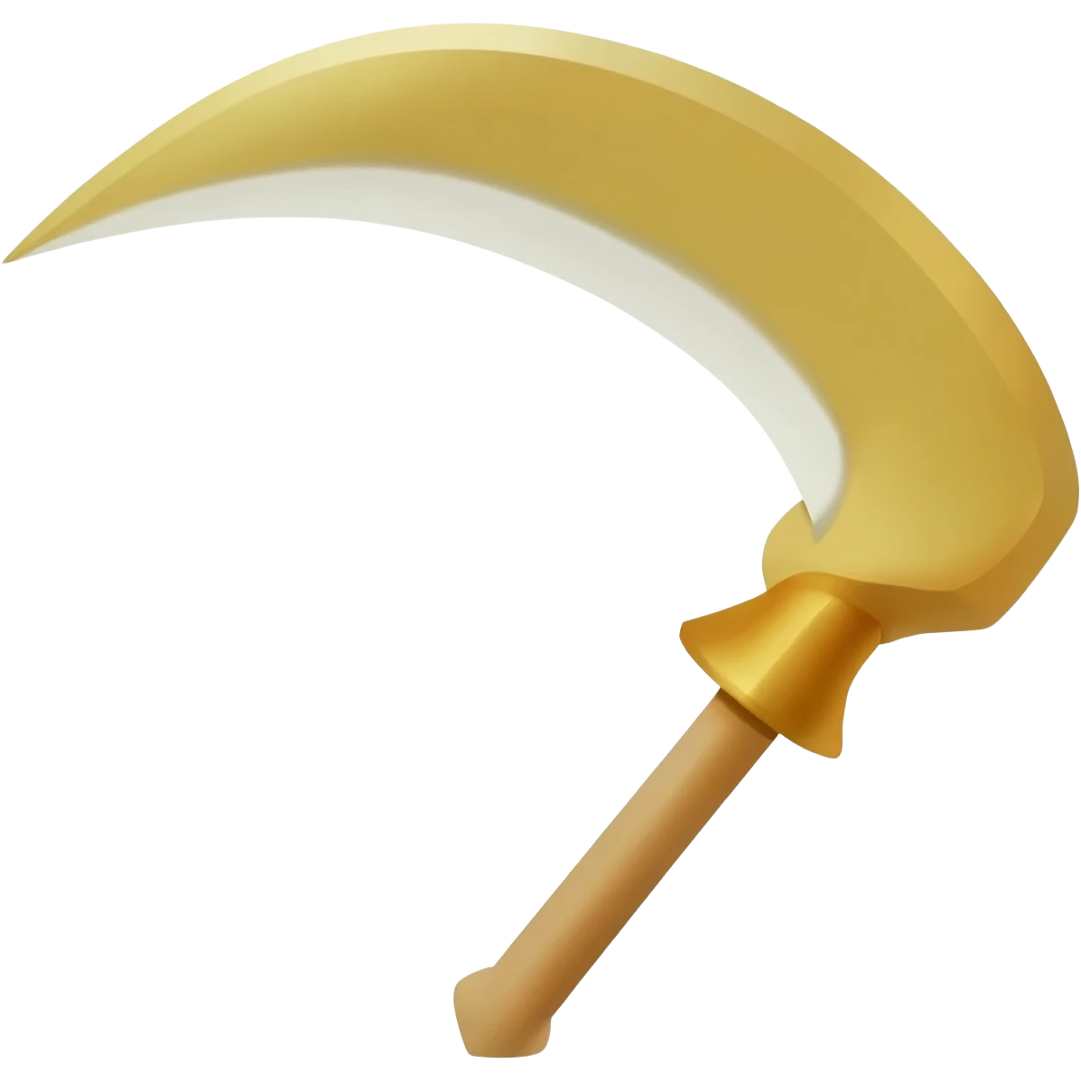golden scythe emoji