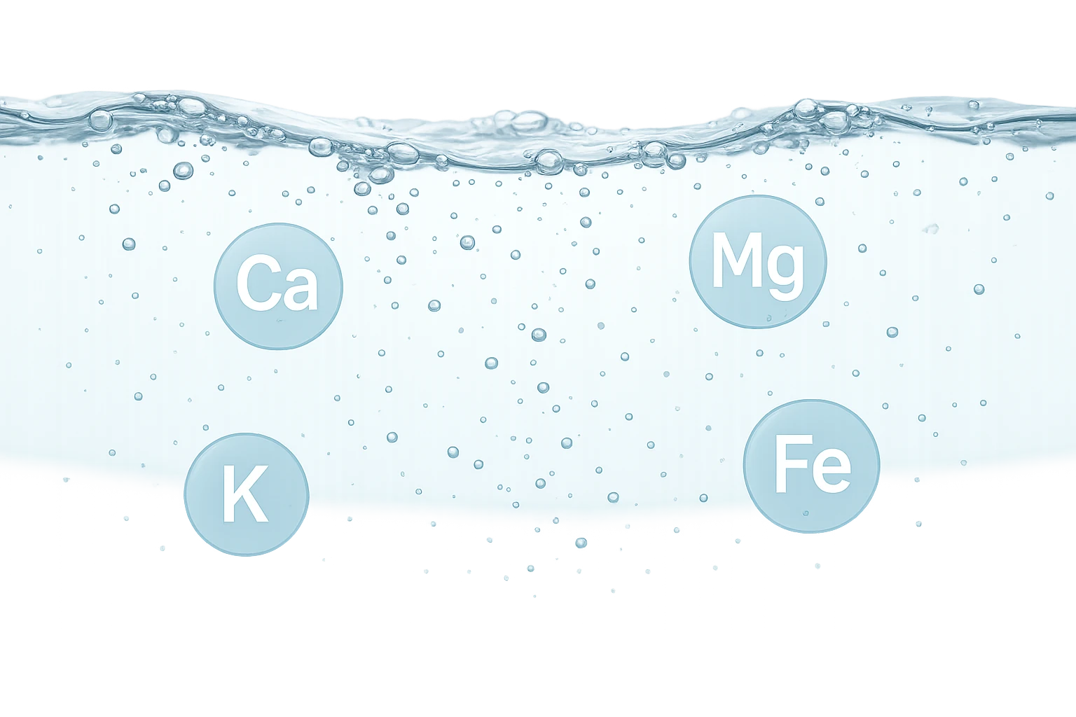 focus sull'acqua a tutto schermo e i micronutrienti contenuti in essa emoji