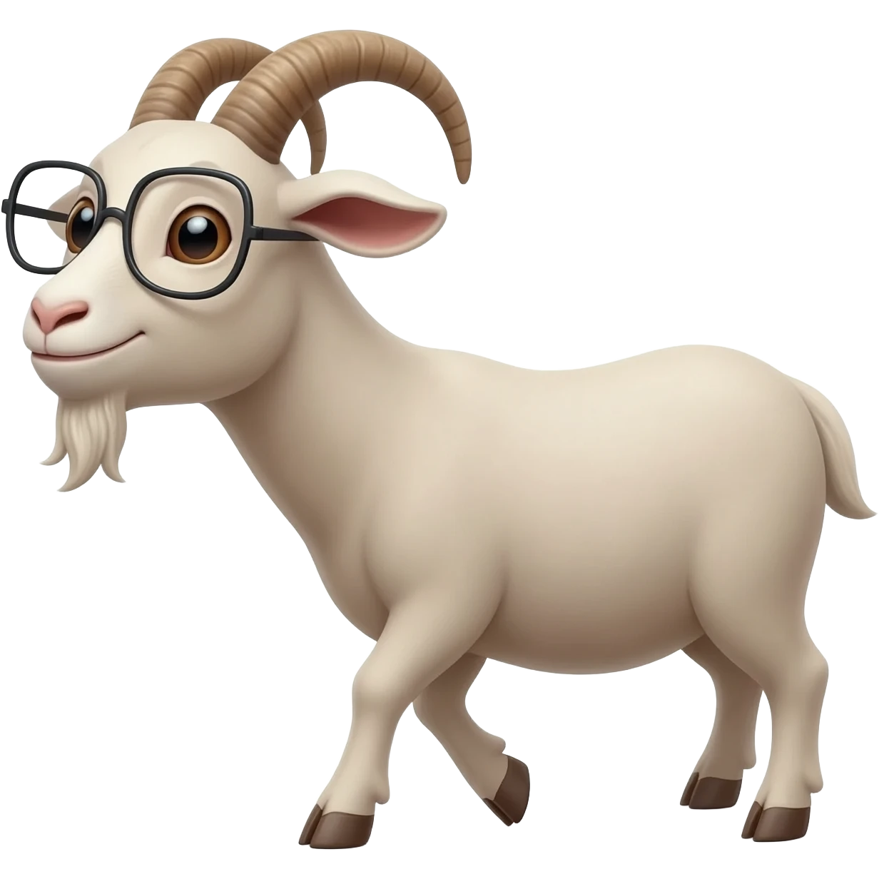 goat glasses emoji
