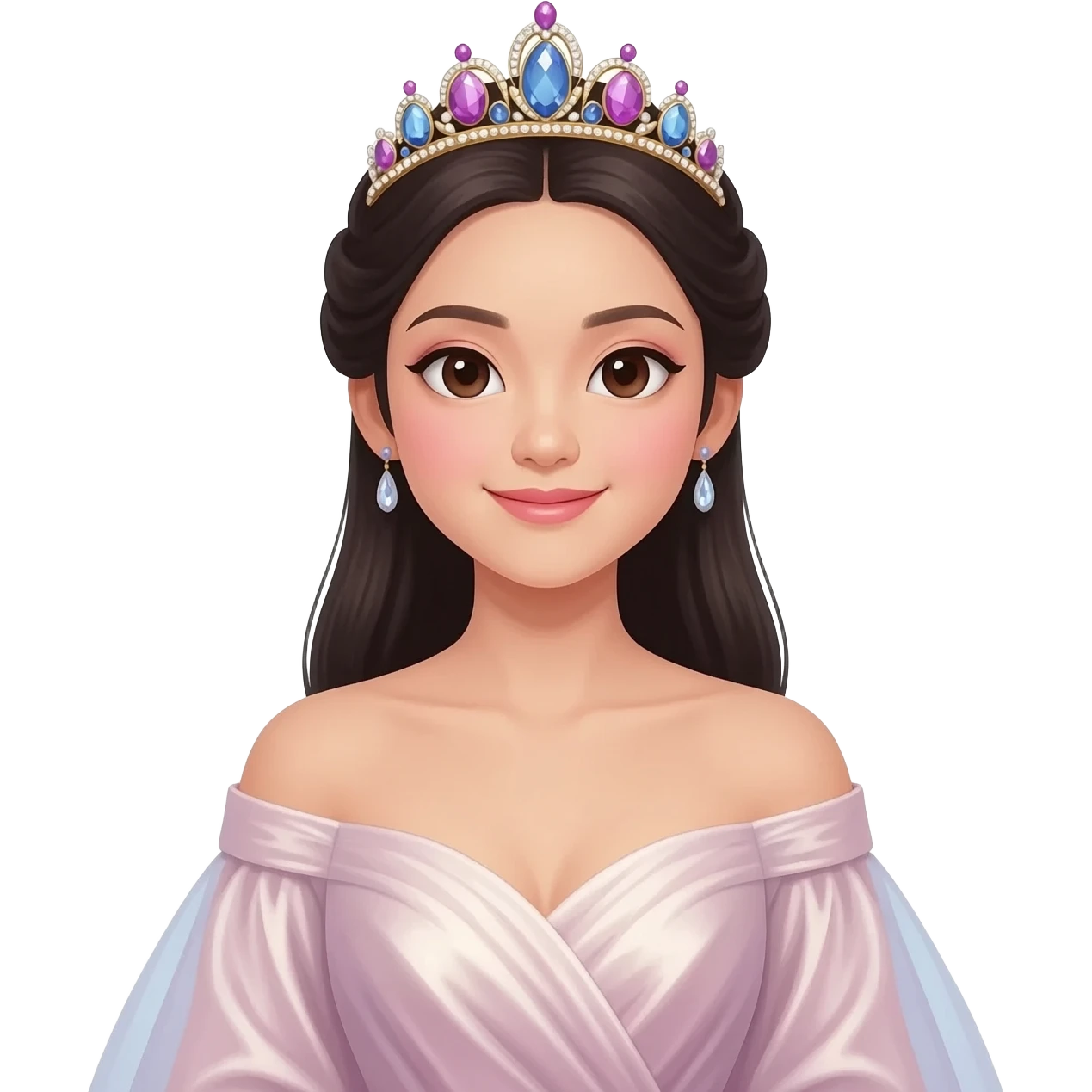 Asian princess emoji