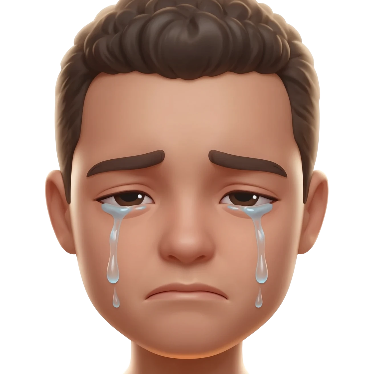 شخص يبكي emoji