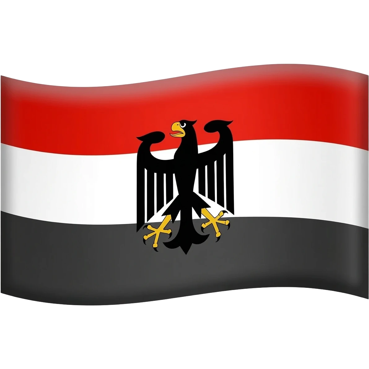 The emoji flag of the German Empire emoji