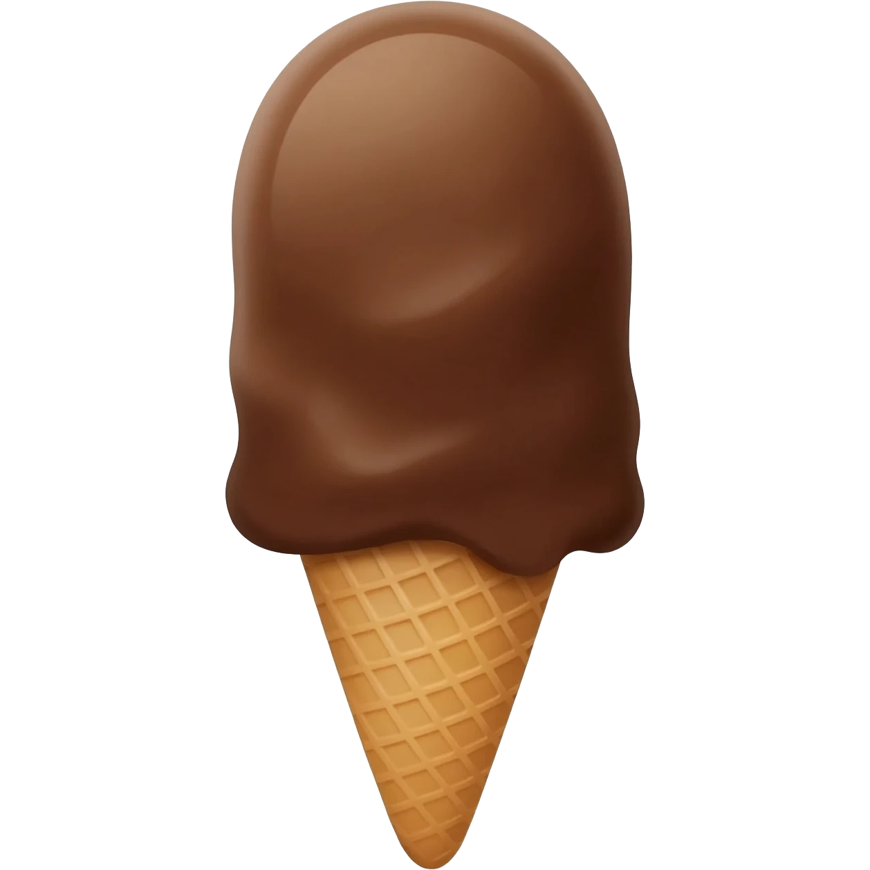 choclate ice cream emoji