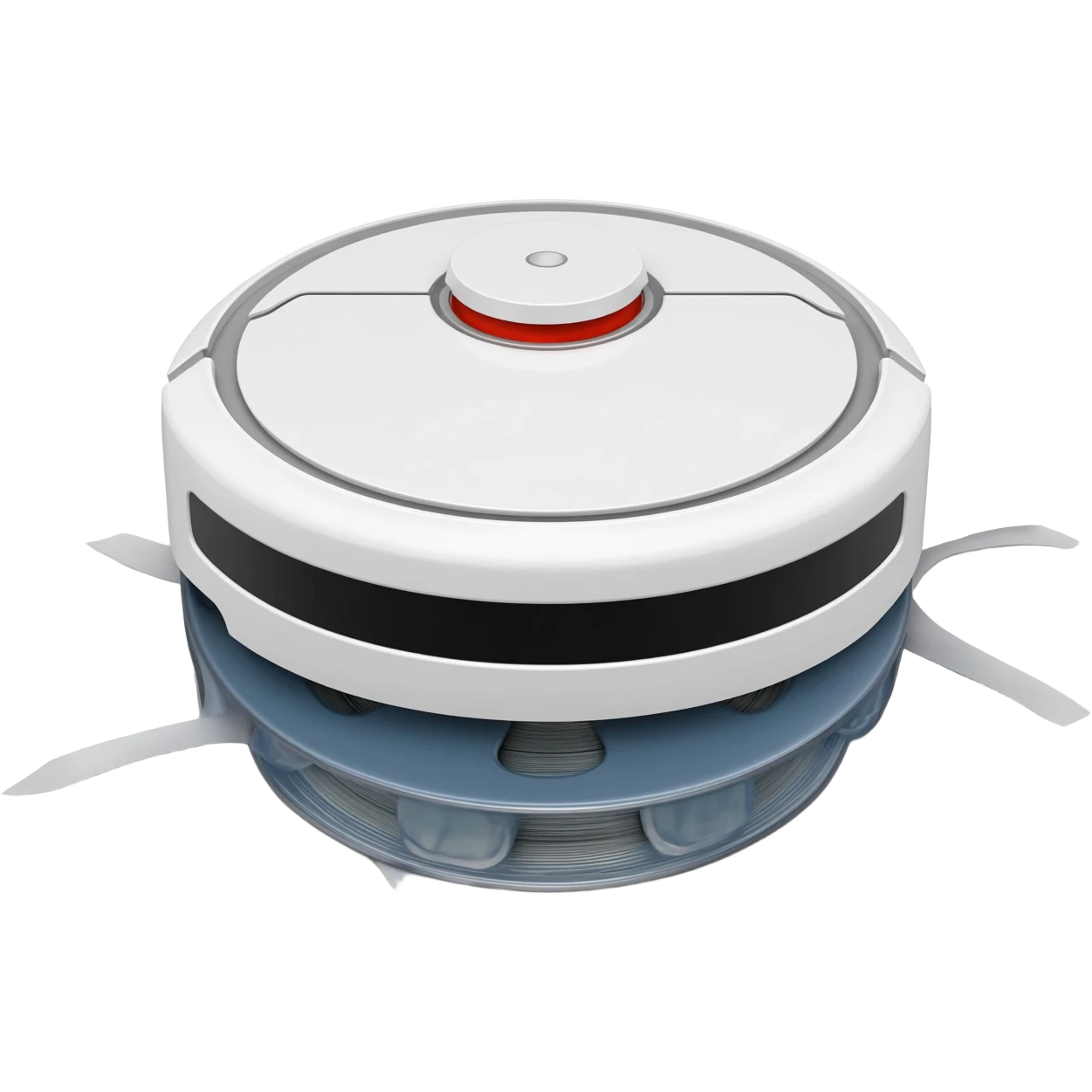 a roomba starting to overflow with film reels emoji