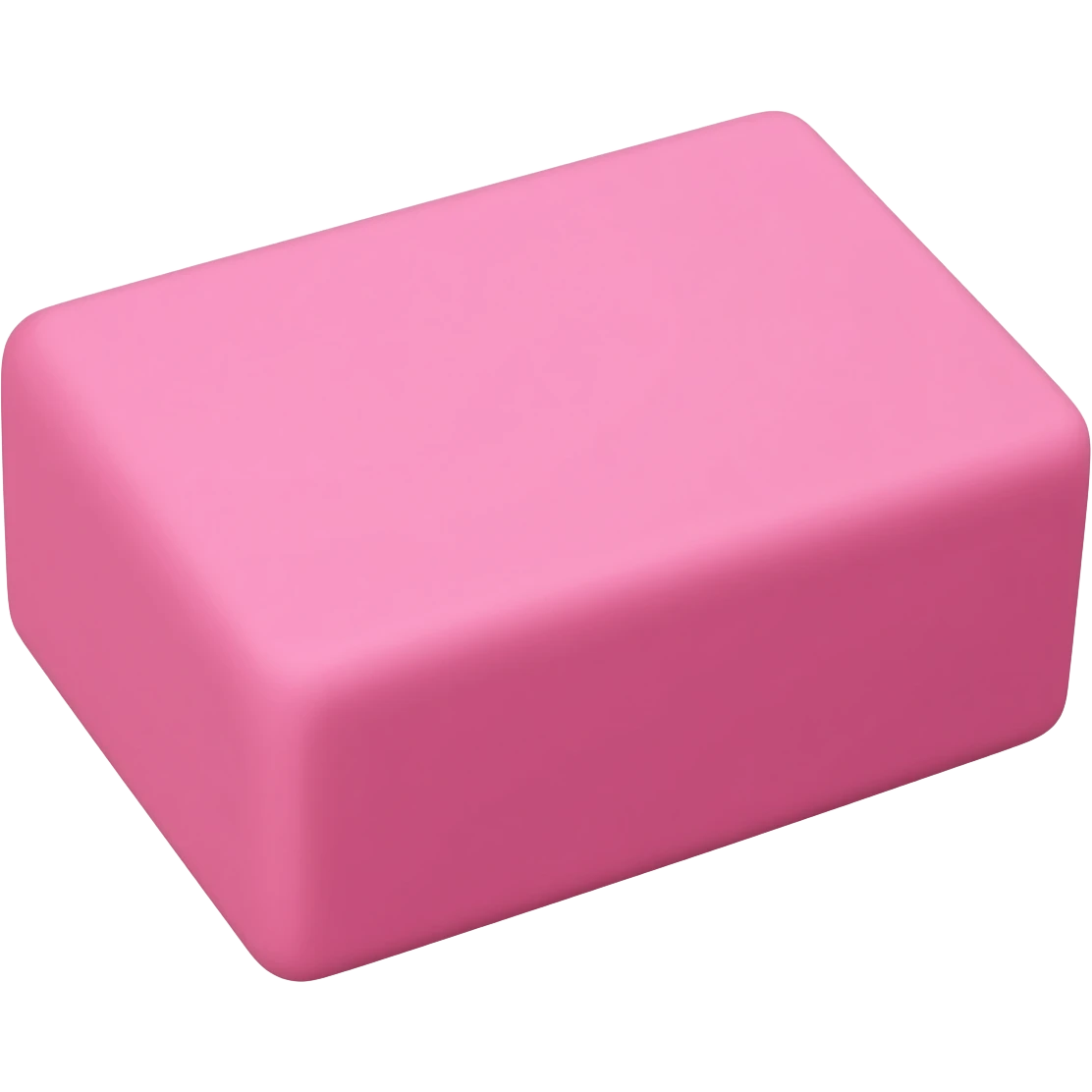 pink yoga block emoji
