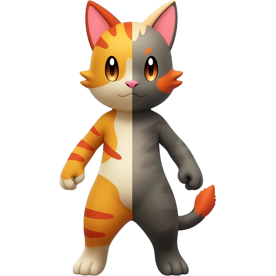 Noibat-Litten-Torracat-fusion-Fakemon-Pokémon-creature  emoji