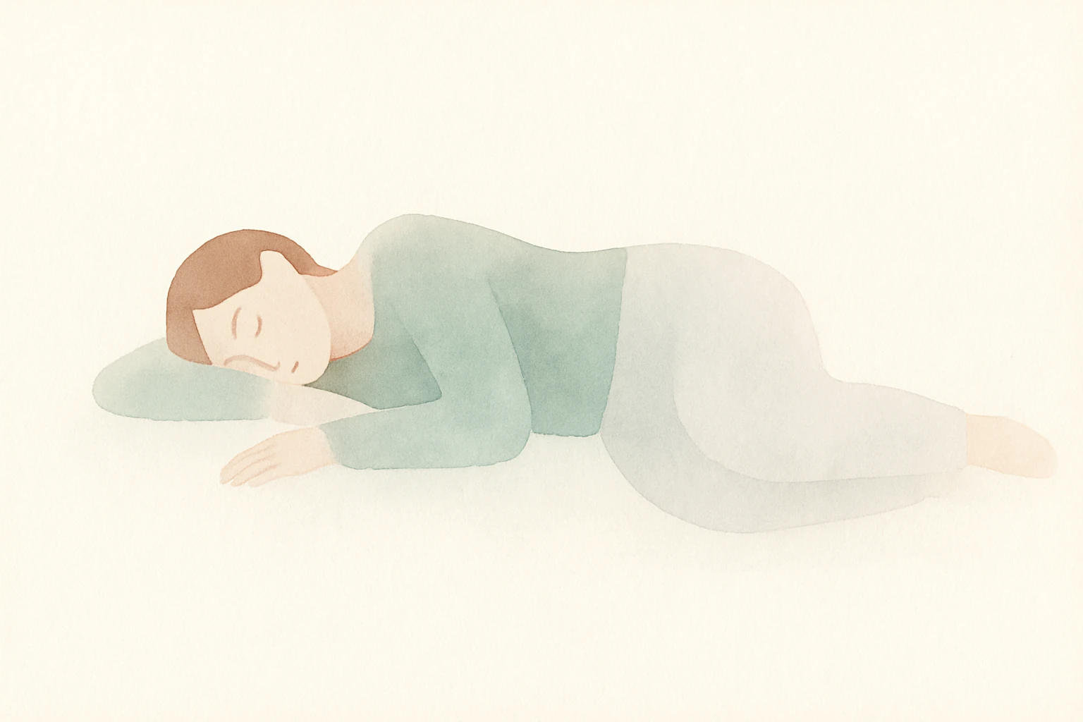sleep, resting figure, calm atmosphere emoji