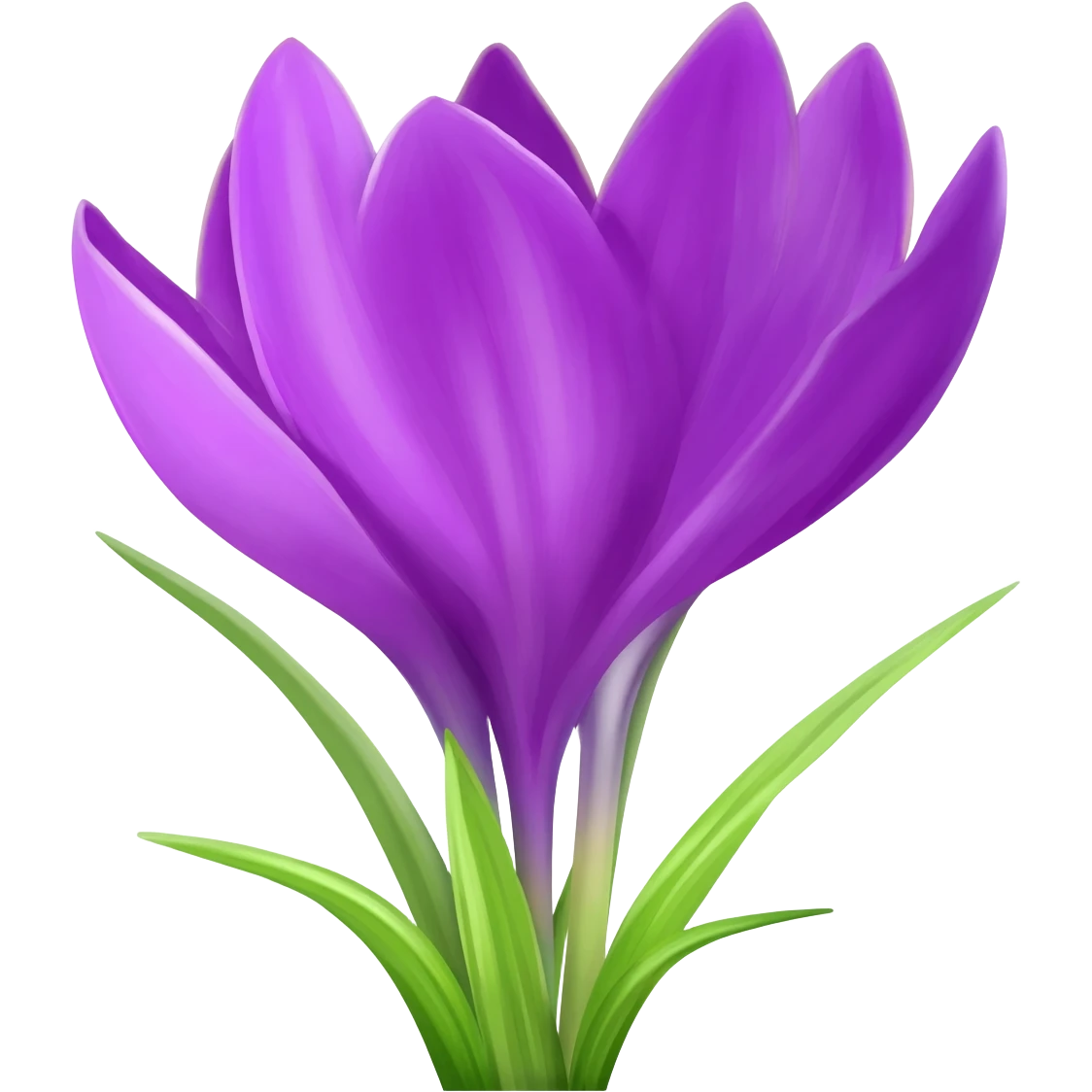 Crocus emoji