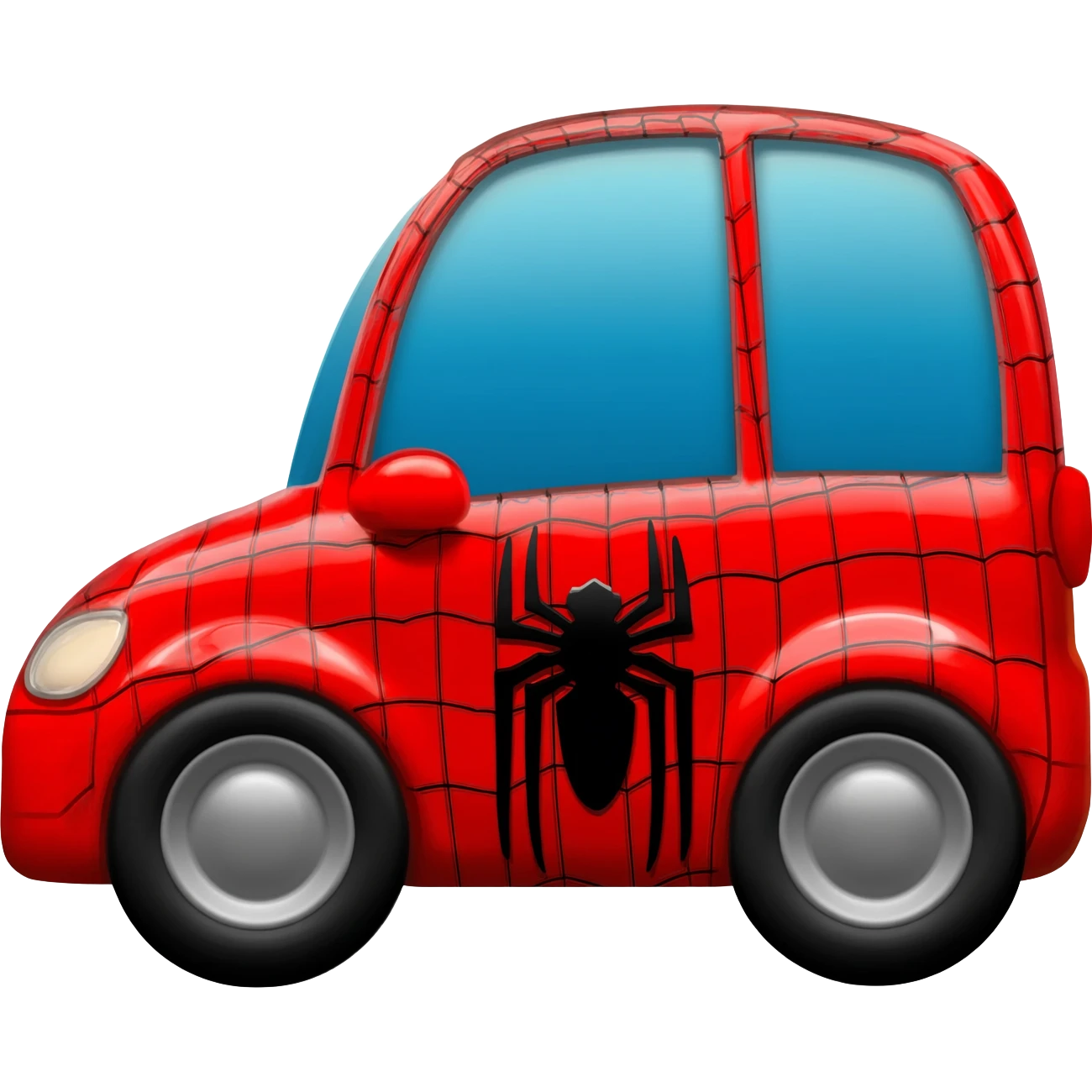Spider mans Car emoji