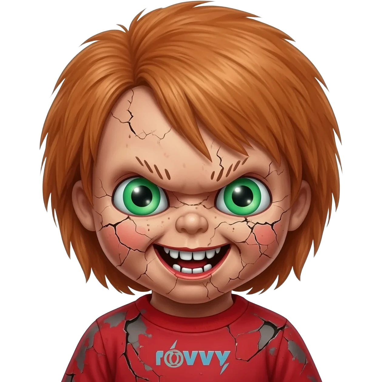 Un emojin de chuky emoji