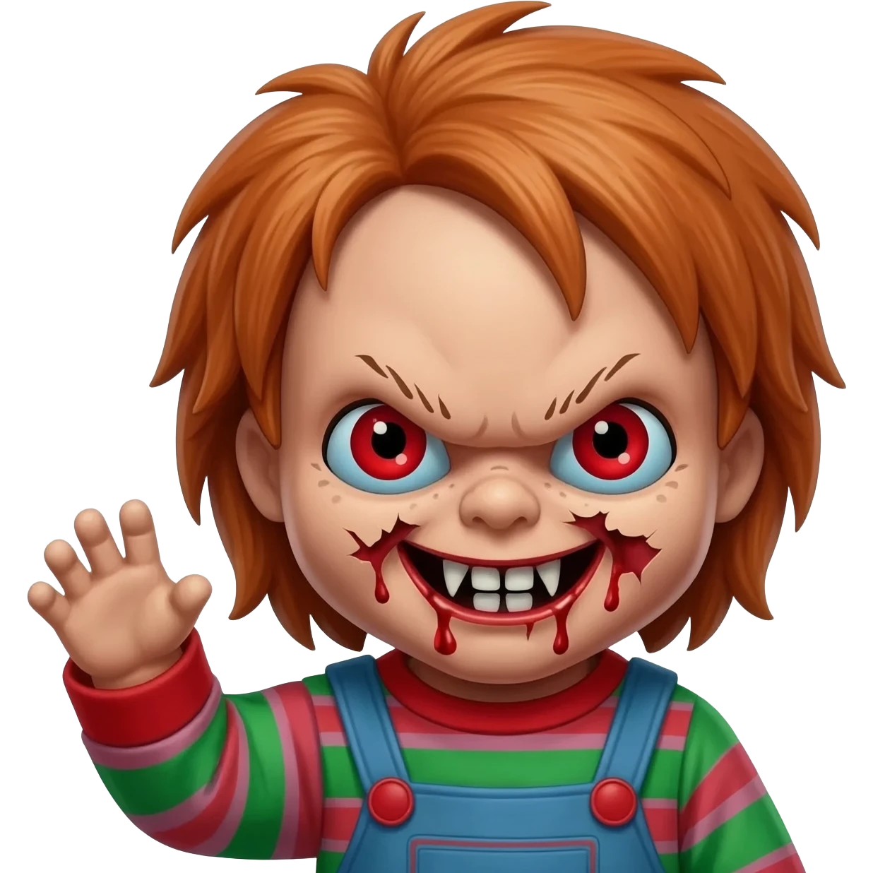 Un emojin de chuky emoji