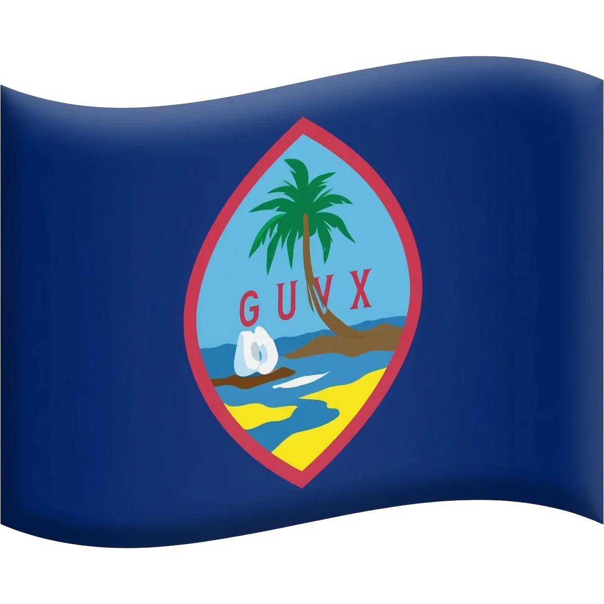 Saint Guam emoji flag emoji