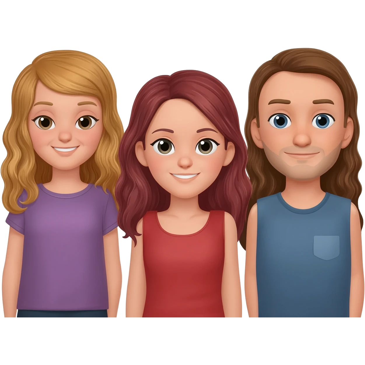 the ratio was three girls to every two men emoji