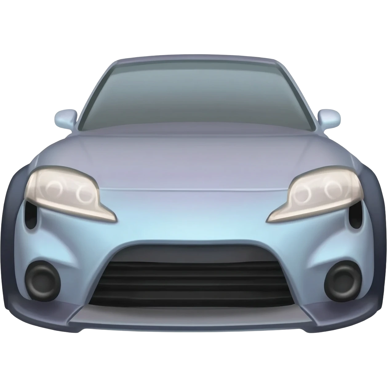 a Japanese car emoji