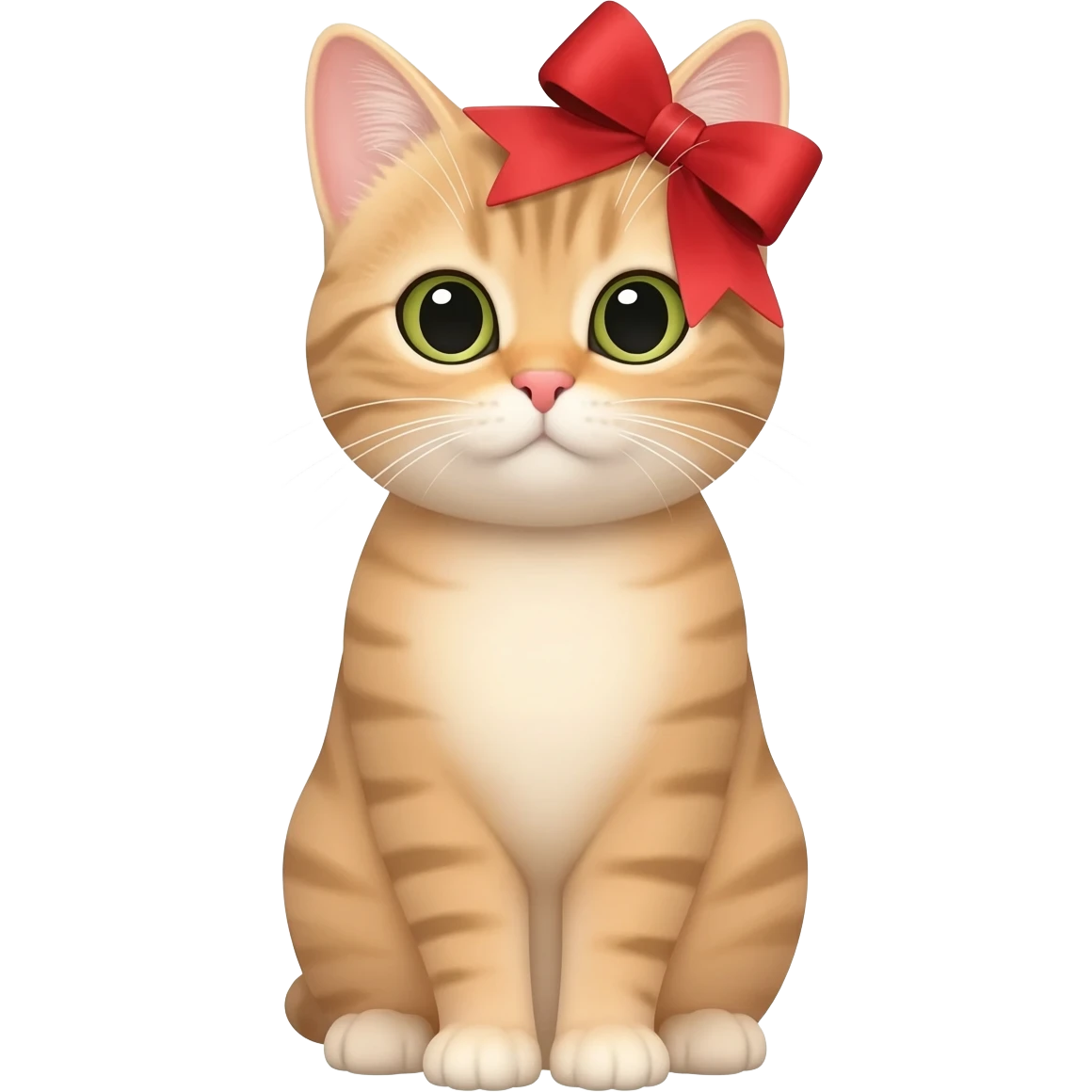 cat with ribbon on head emoji
