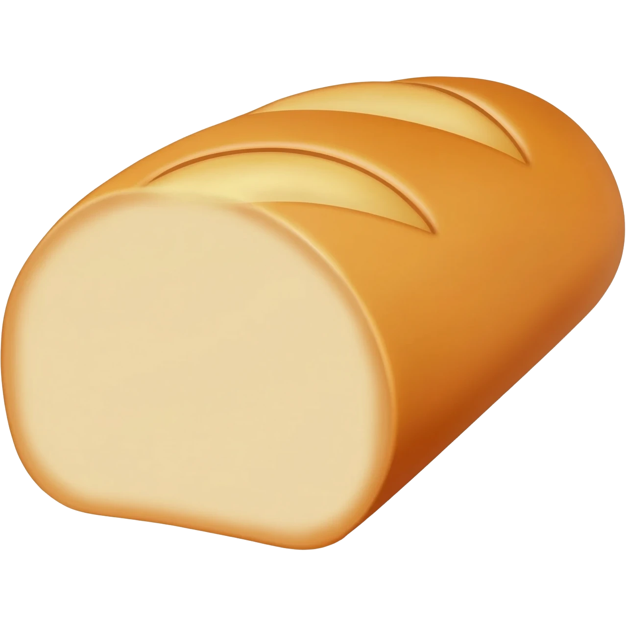 "3D premium,3D a baguette of bread emoji