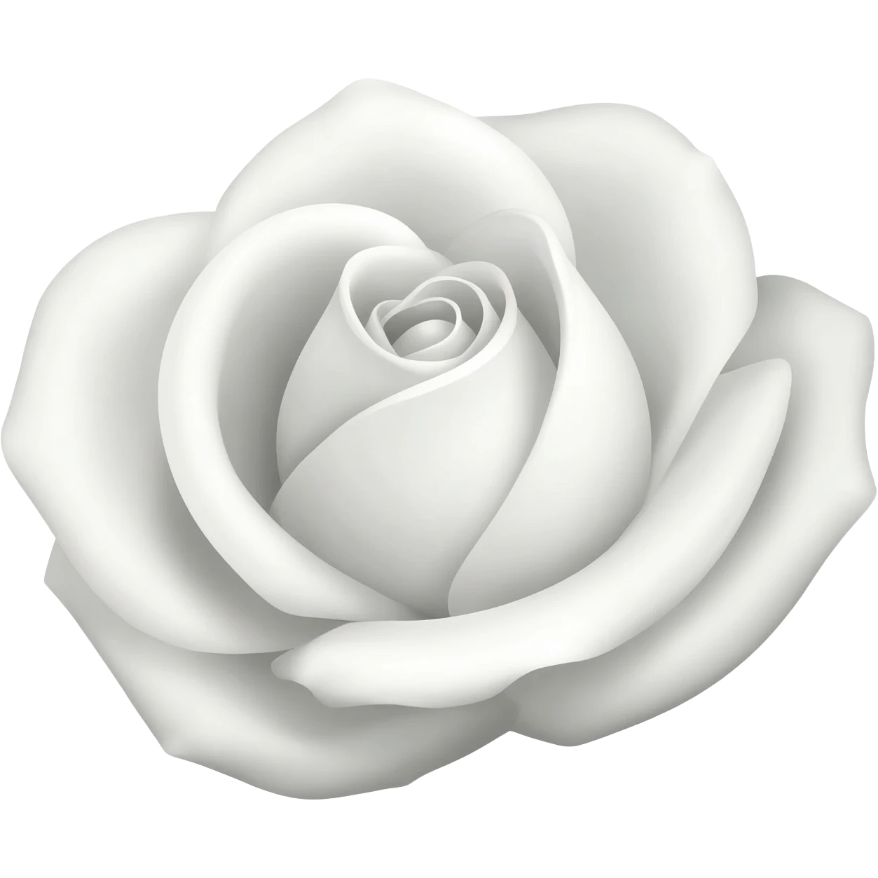 white rose emoji