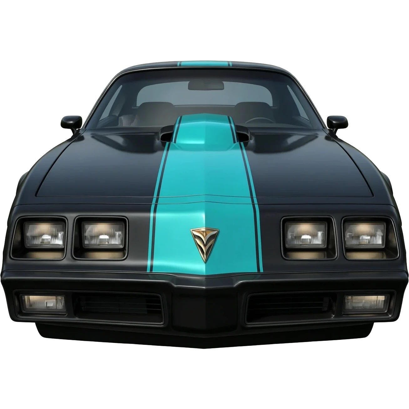 K.I.T.T. the black Pontiac Firebird Trans Am from Knight Rider TV show emoji