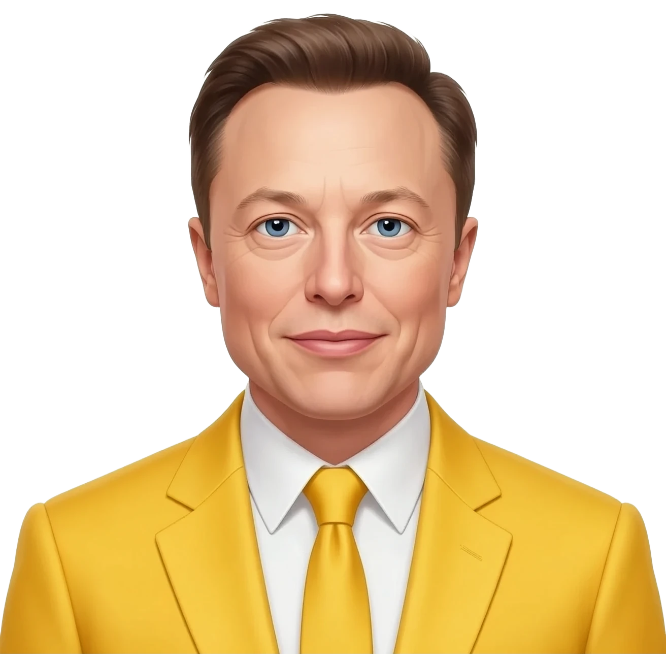 Elon musk yellow emoji