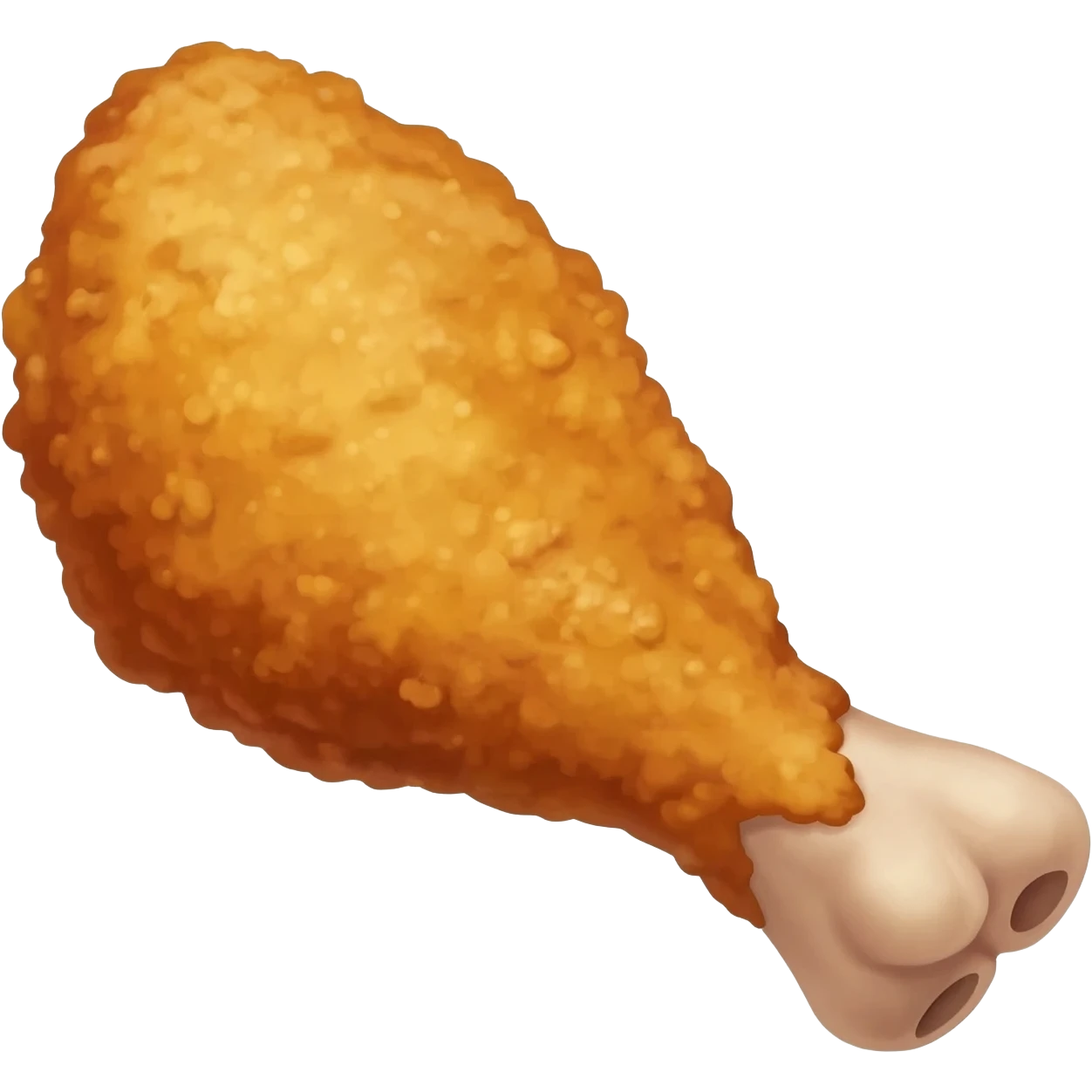 fried chicken leg emoji