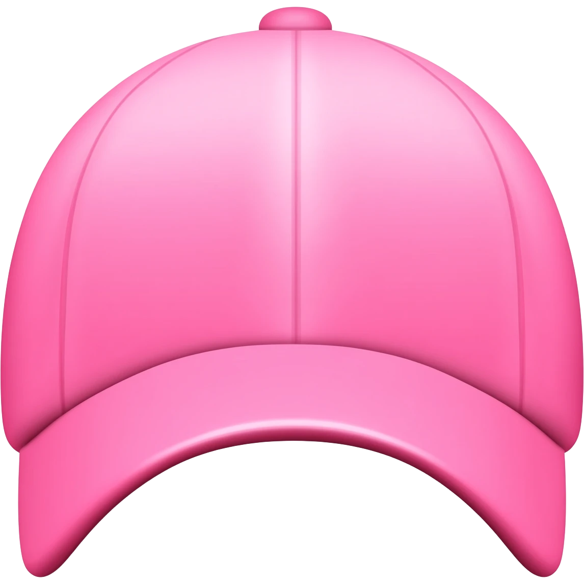 pink ball cap emoji