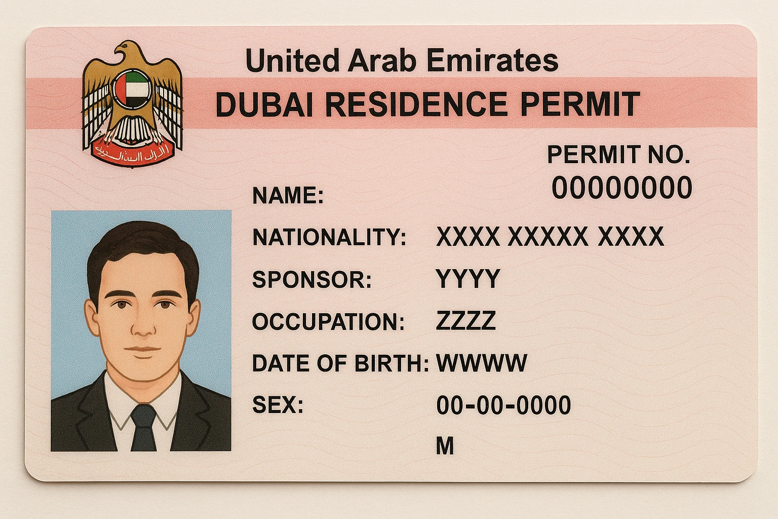 Dubai residence permit emoji