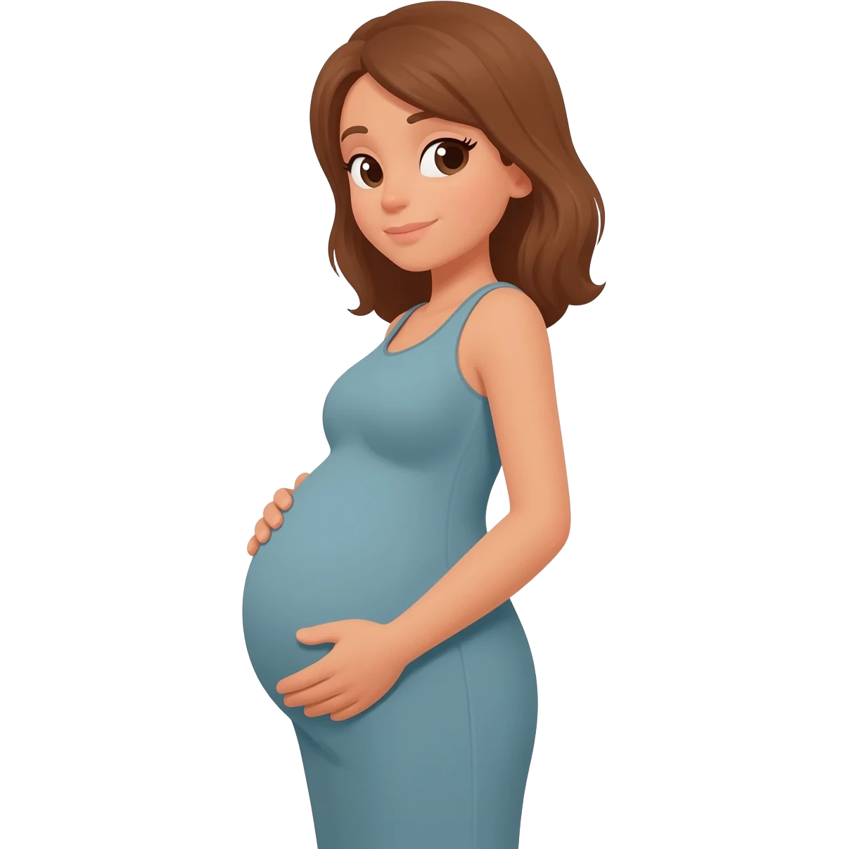 pregnant woman emoji