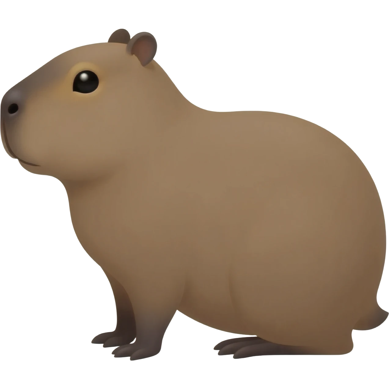 Un capibara emoji
