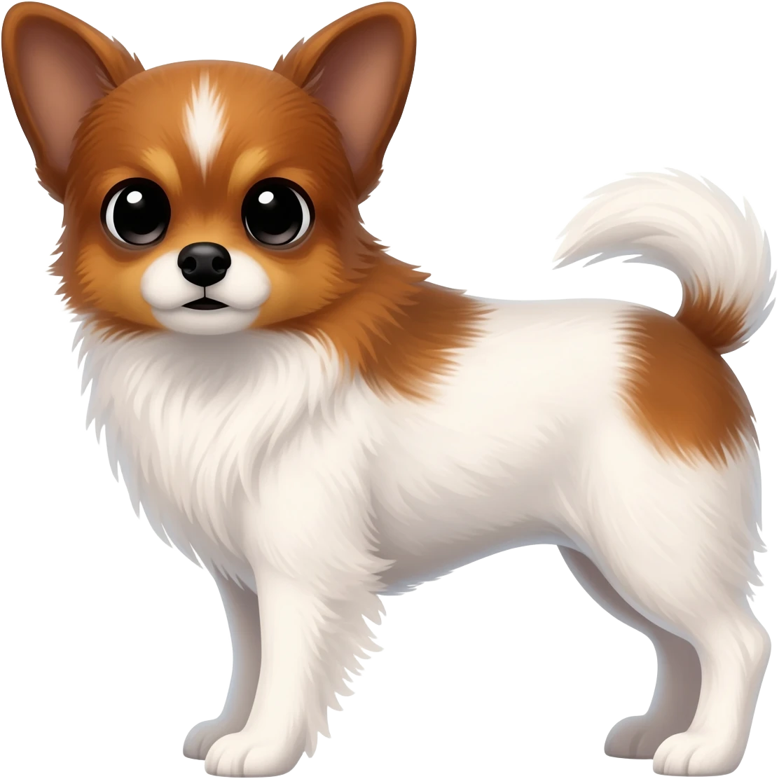 dog papillon emoji
