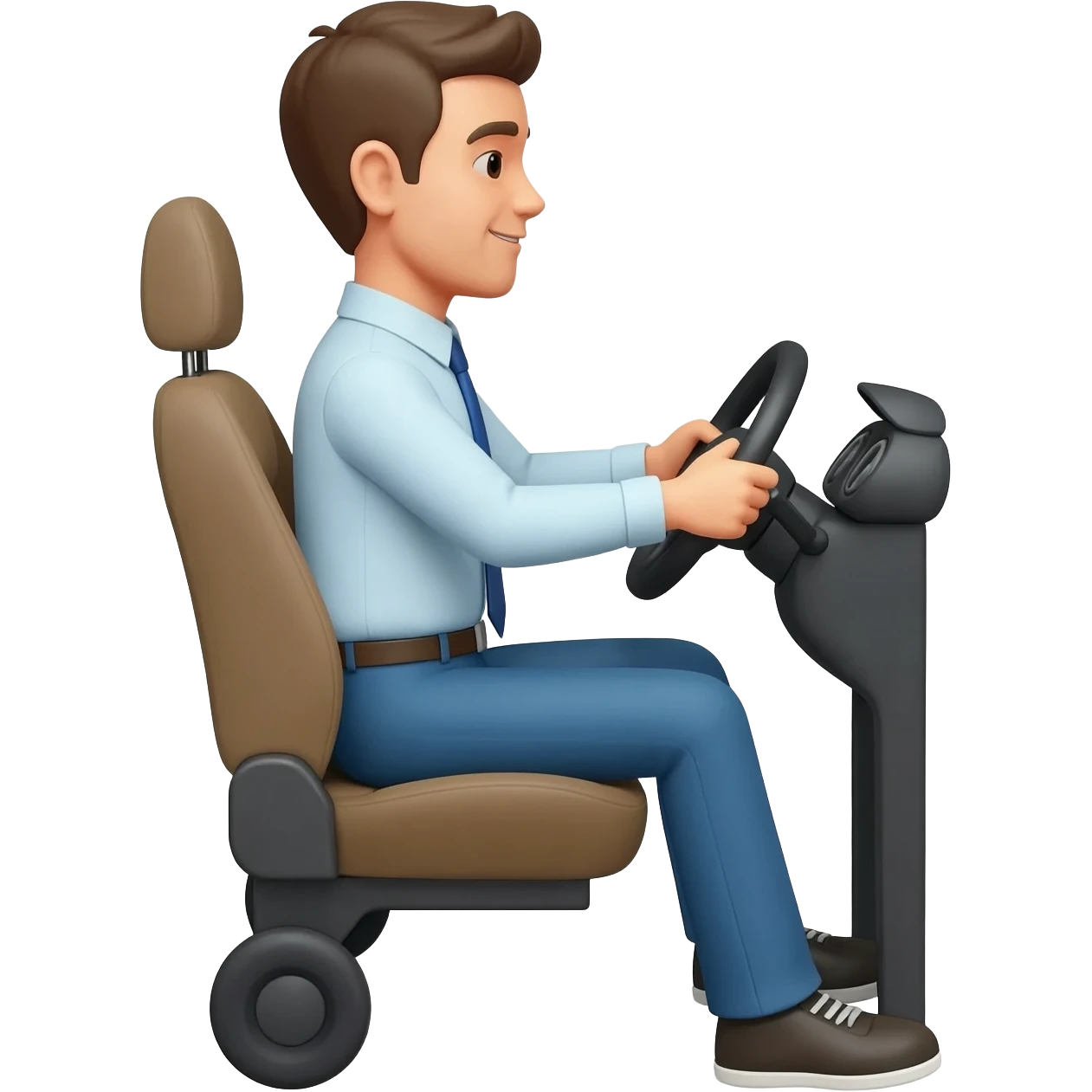 driver at the wheel emoji