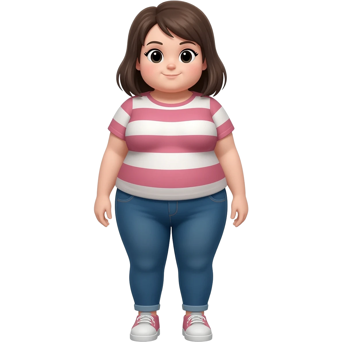 chubby girl full emoji