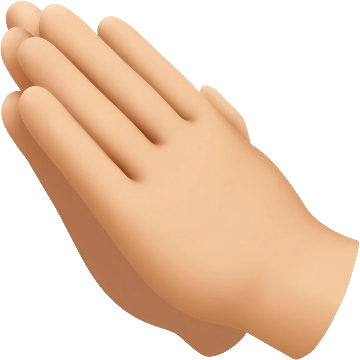 praying hand emoji
