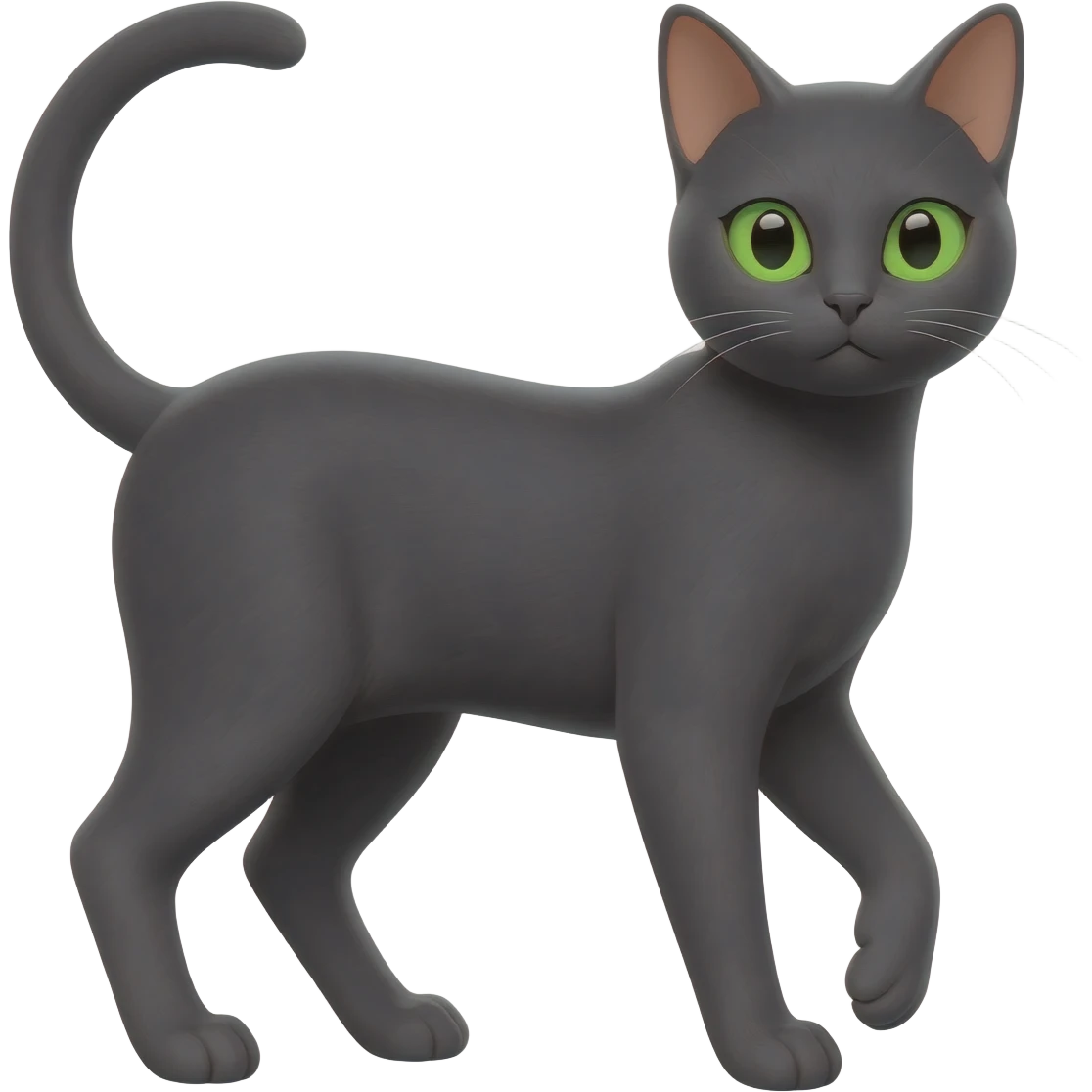 Gatita ojos verdes emoji