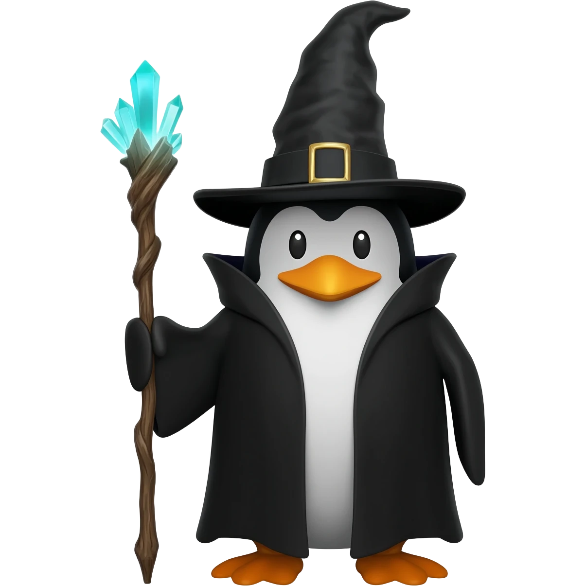 Penguin Wizard emoji