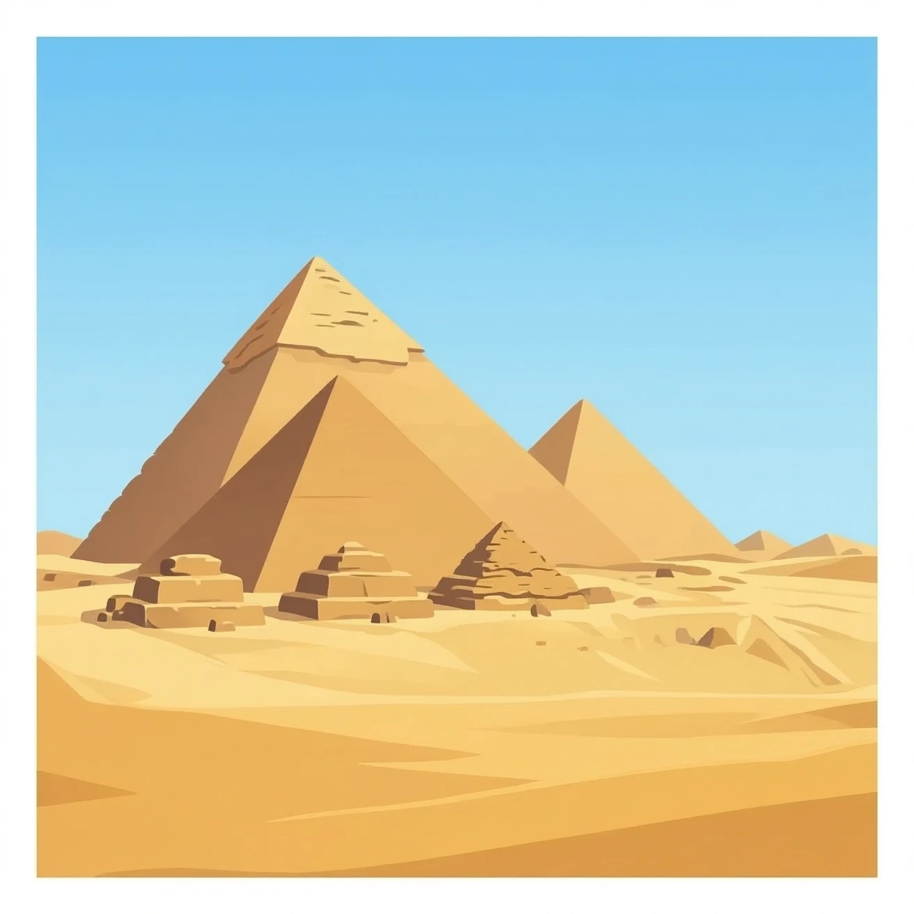 Pyramid of giza emoji