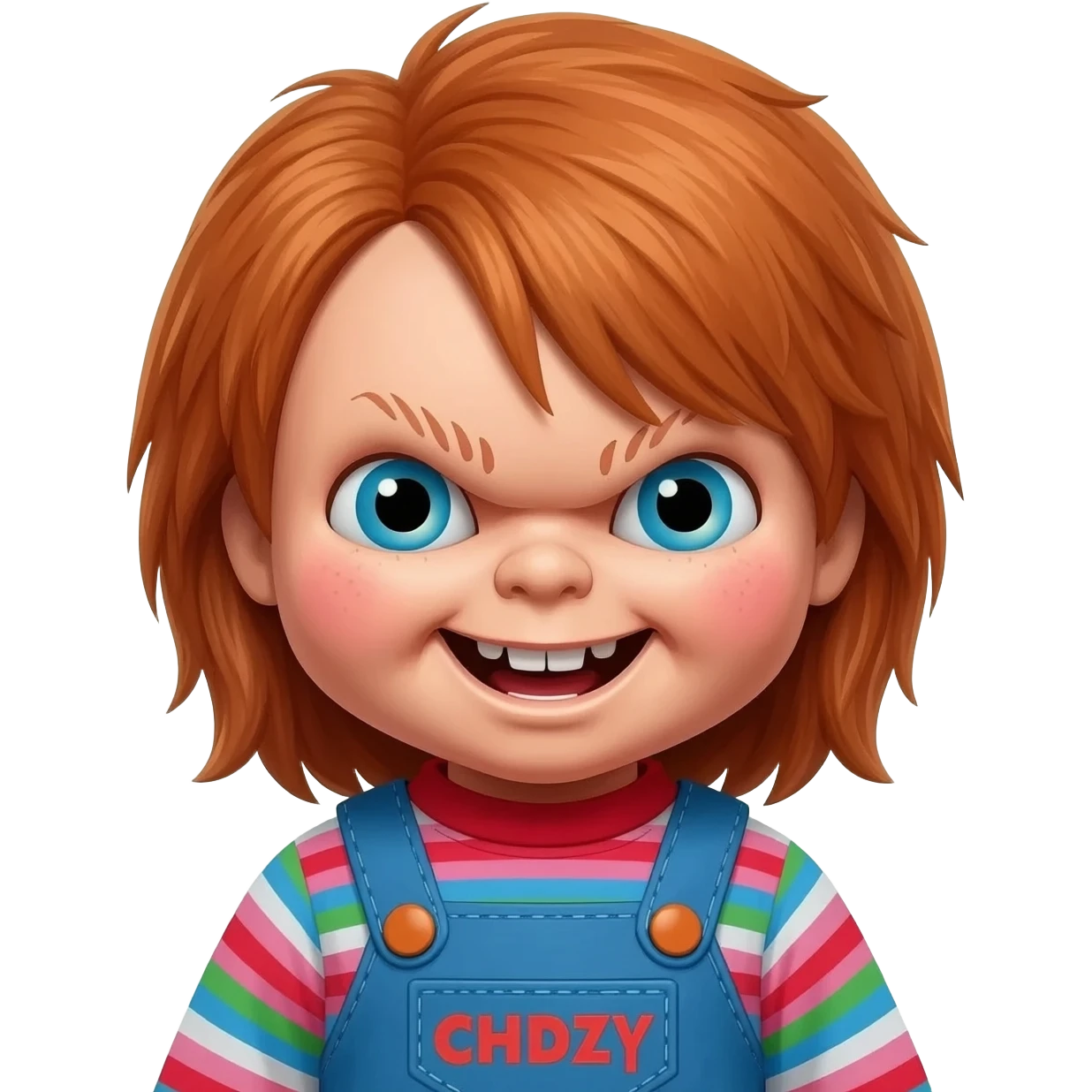 Un emojin de chuky emoji