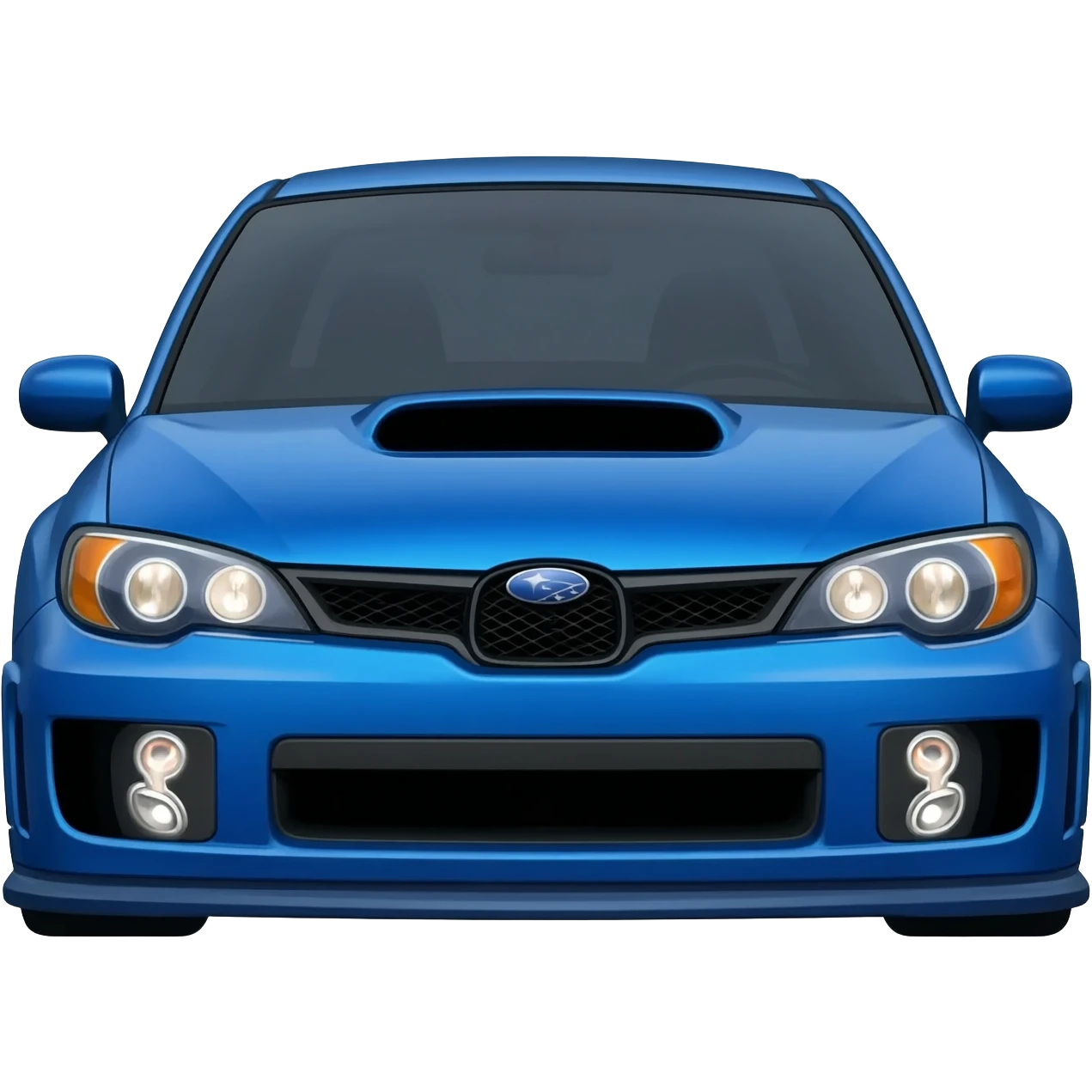 Subaru impreza blobeye wrx sti blue emoji
