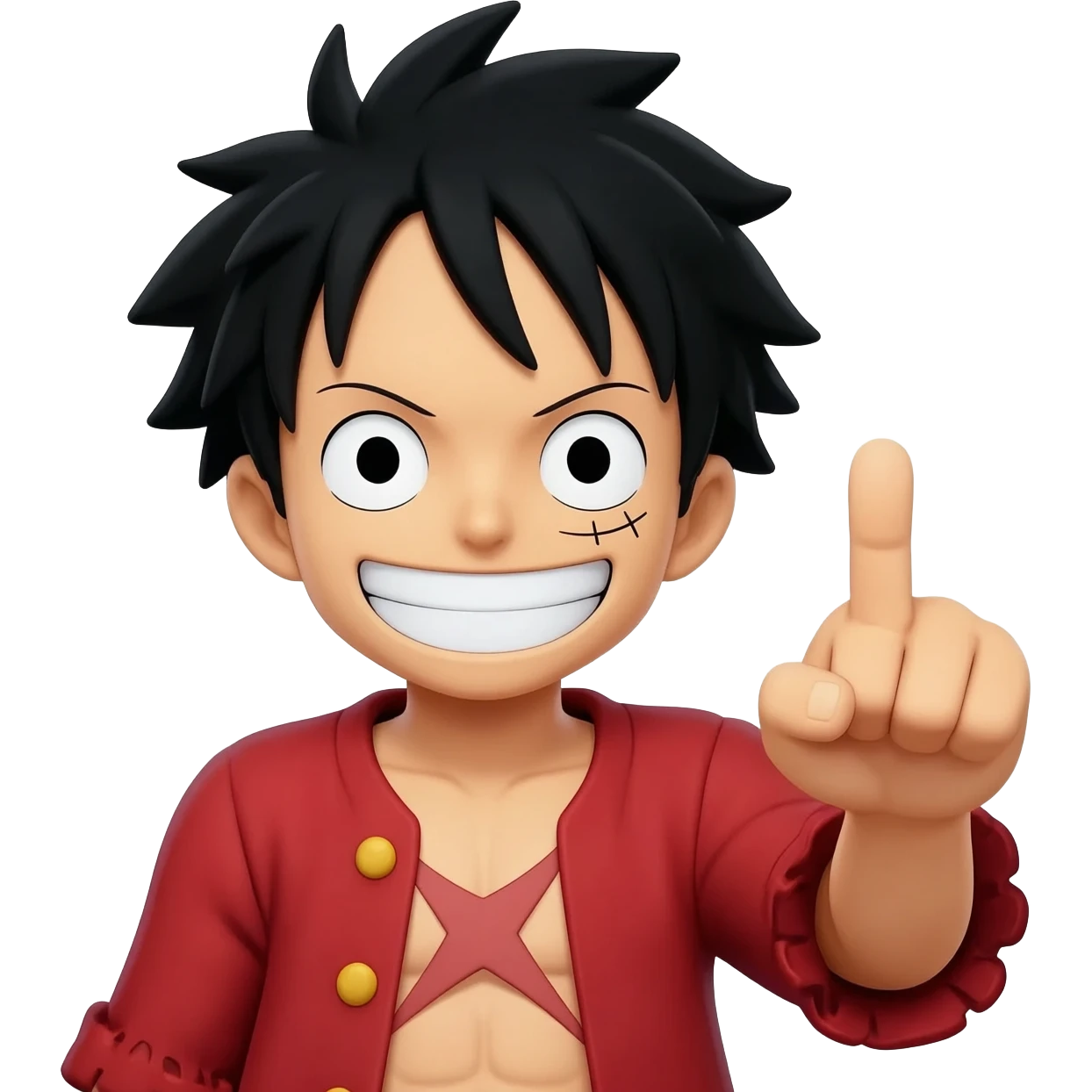 Luffy 🖕 emoji