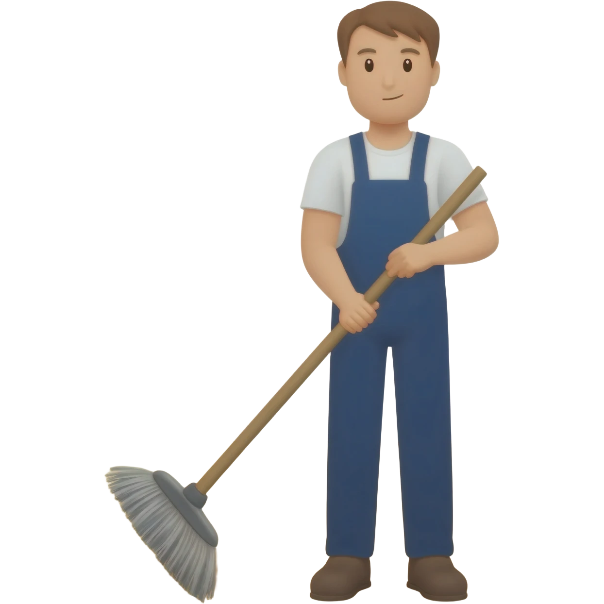 Uomo che scopa emoji