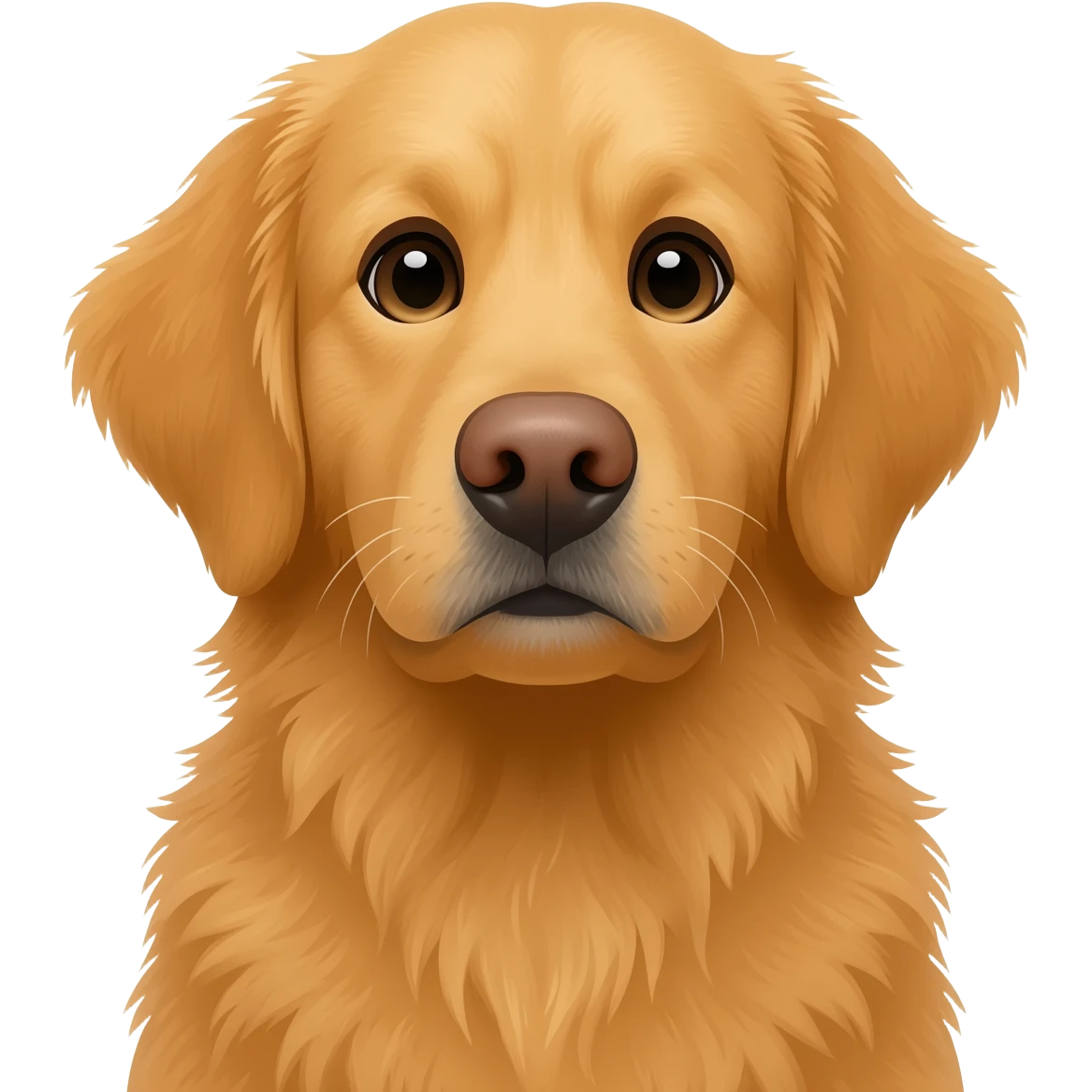 woman and golden dog emoji