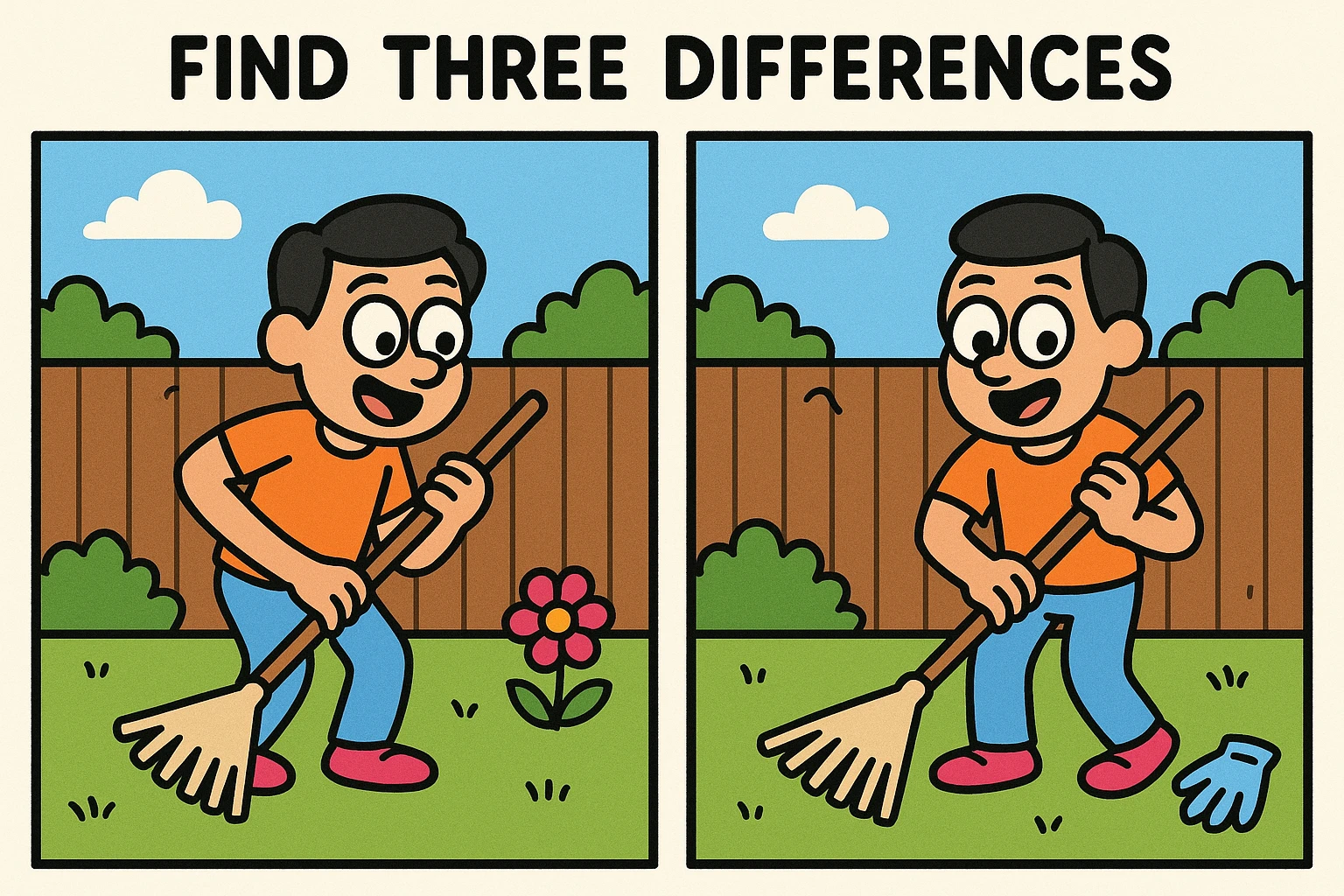 find three differences quiz emoji