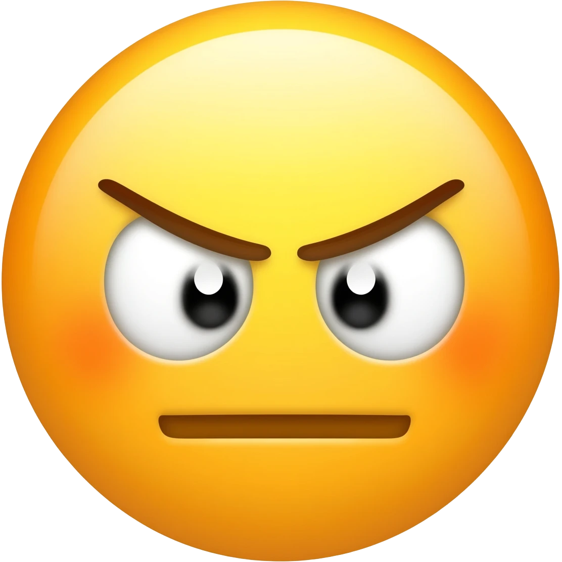 Emoji qui dévisage emoji