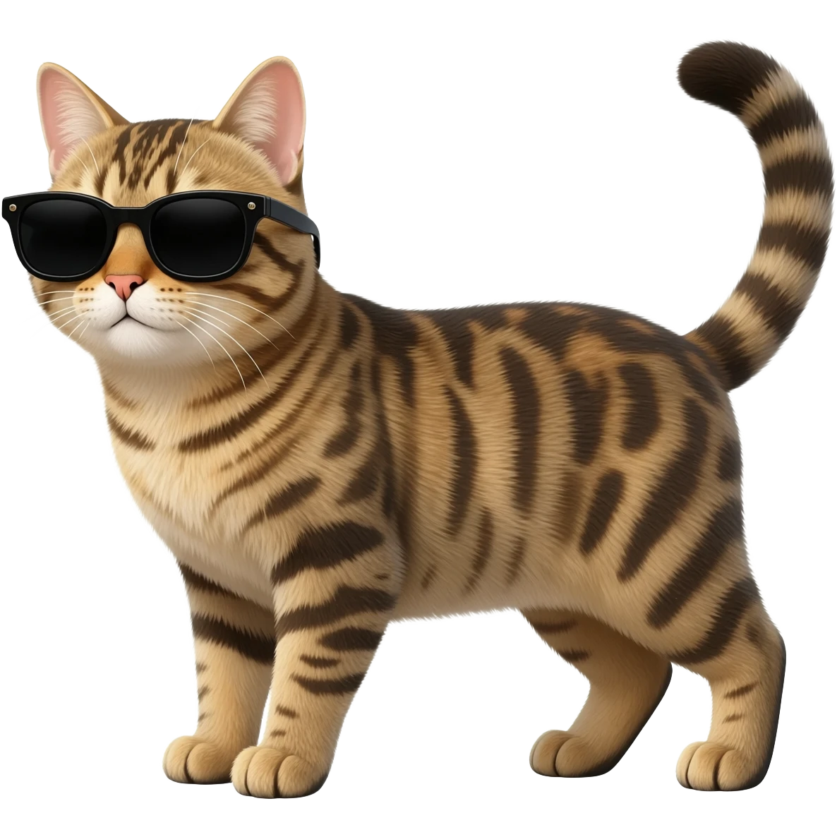 Cat wearing sunglasses emoji