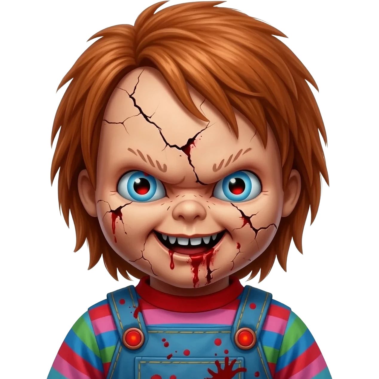 Un emojin de chuky emoji