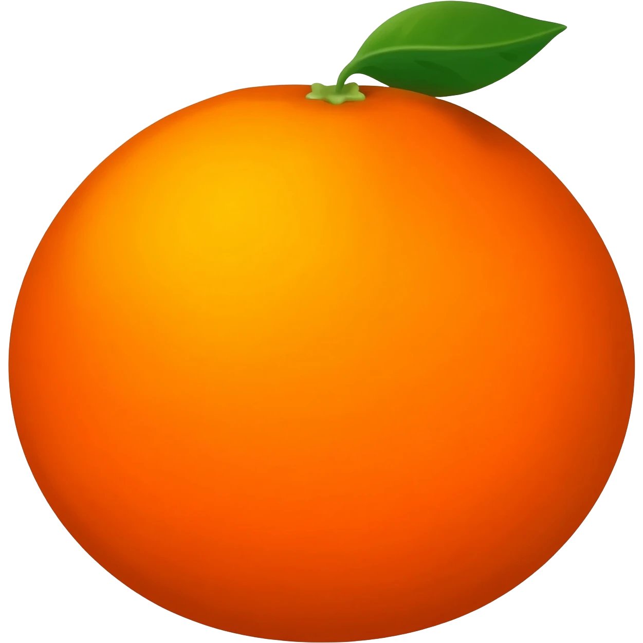 mandarine orange emoji