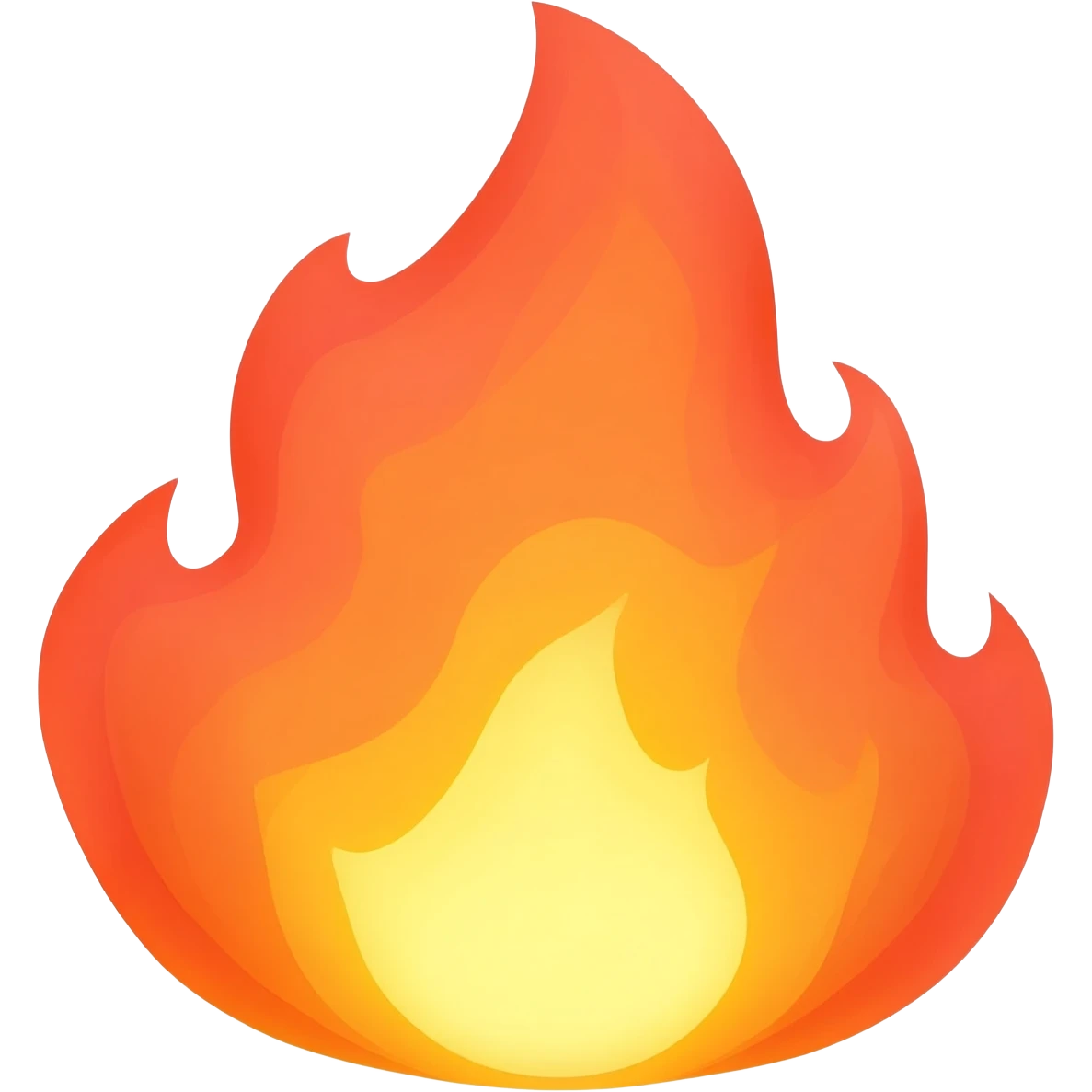 fire lightning emoji